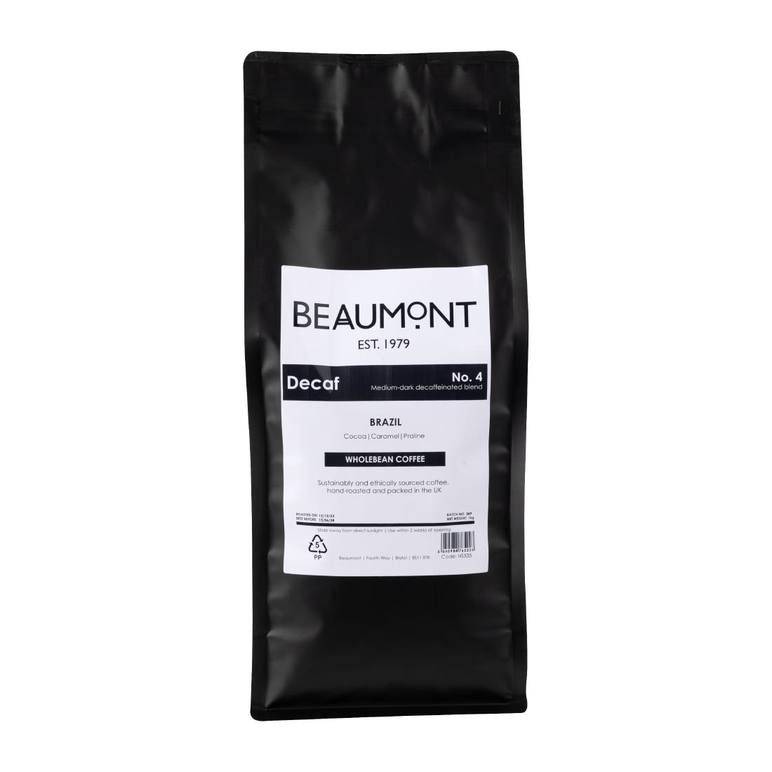 beaumont-no-4-caf-en-grains-d-caf-in-1kg-arabica image 1