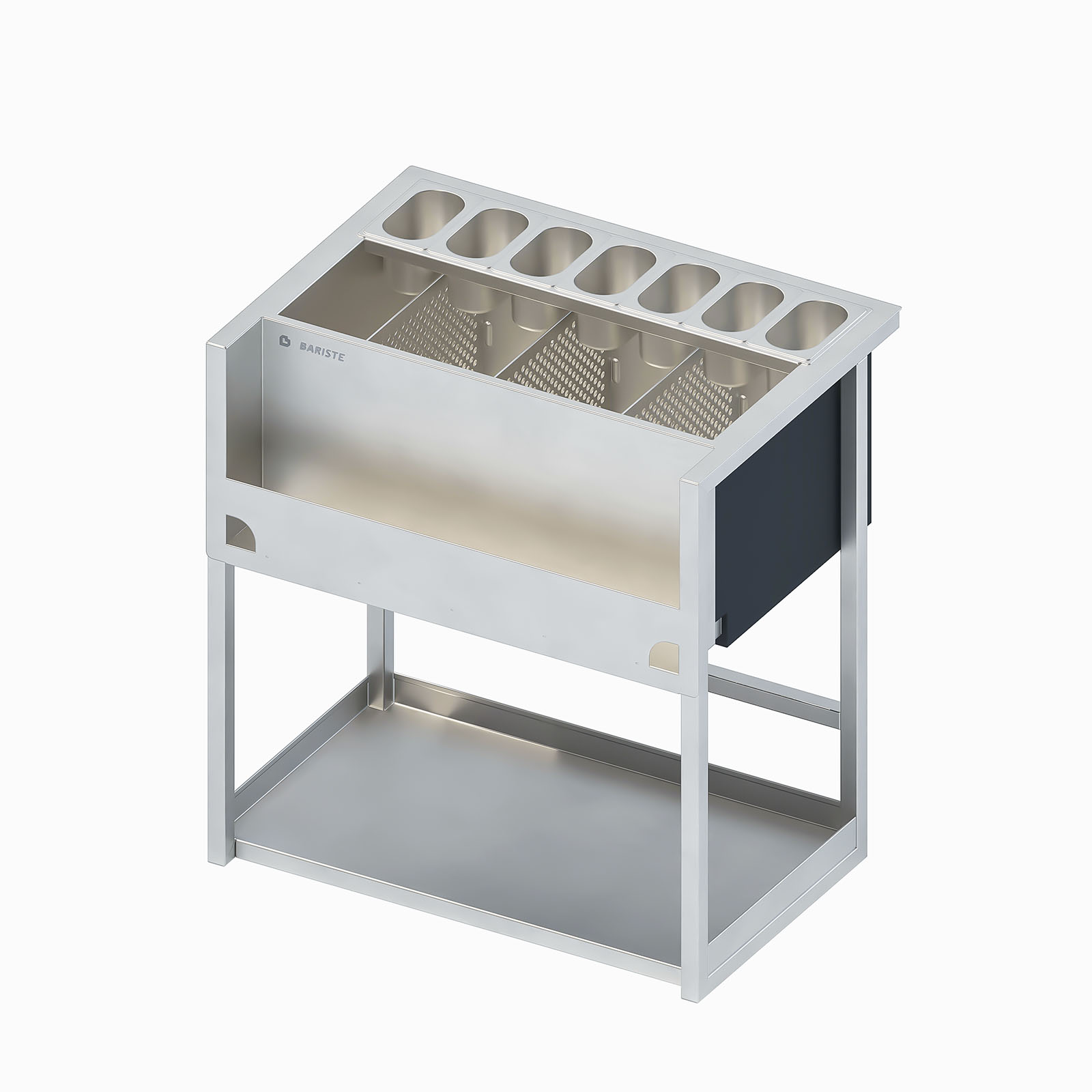 bariste-mini-station-cocktails-pose-libre-station-inox-835-mm image 2