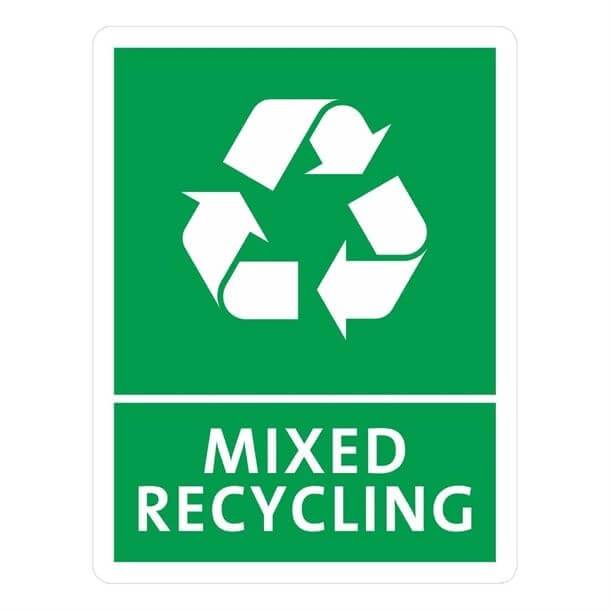 mezclar-skips-mixed-recycling-tiquette-poubelle-recyclage-vert image 1