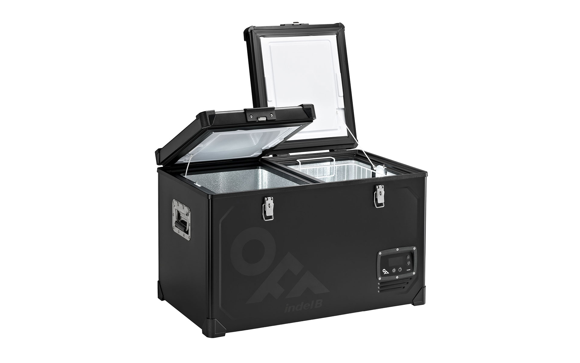 indel-b-adventure-tb65-dd-steel-black-glaci-re-2-portes-double-froid image 3
