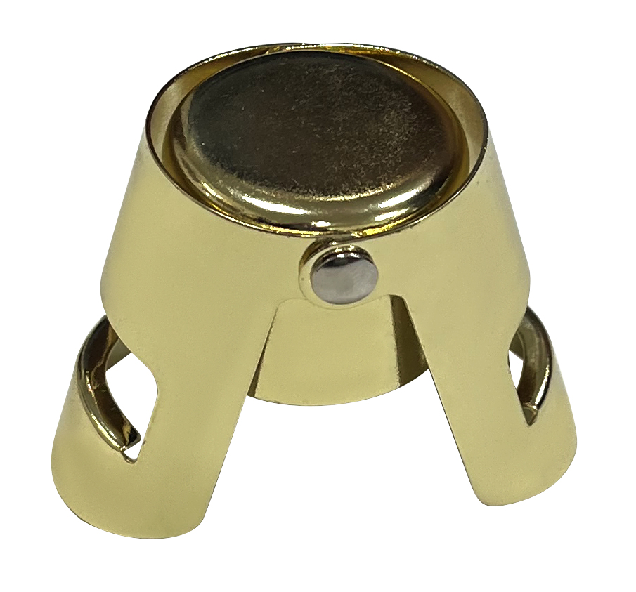 mezclar-cellar-equipment-bouchon-champagne-dor-inox image 1