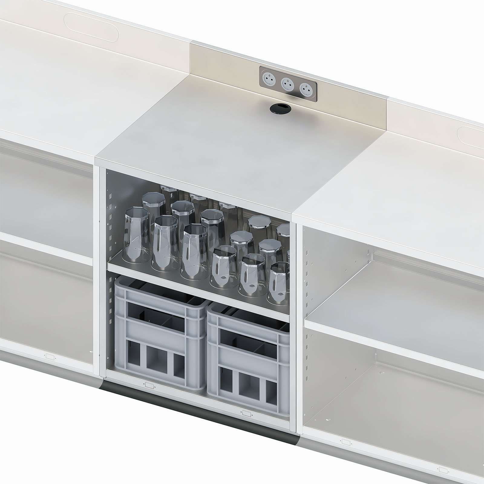 bariste-zone-stockage-module-rangement-inox-pro image 1