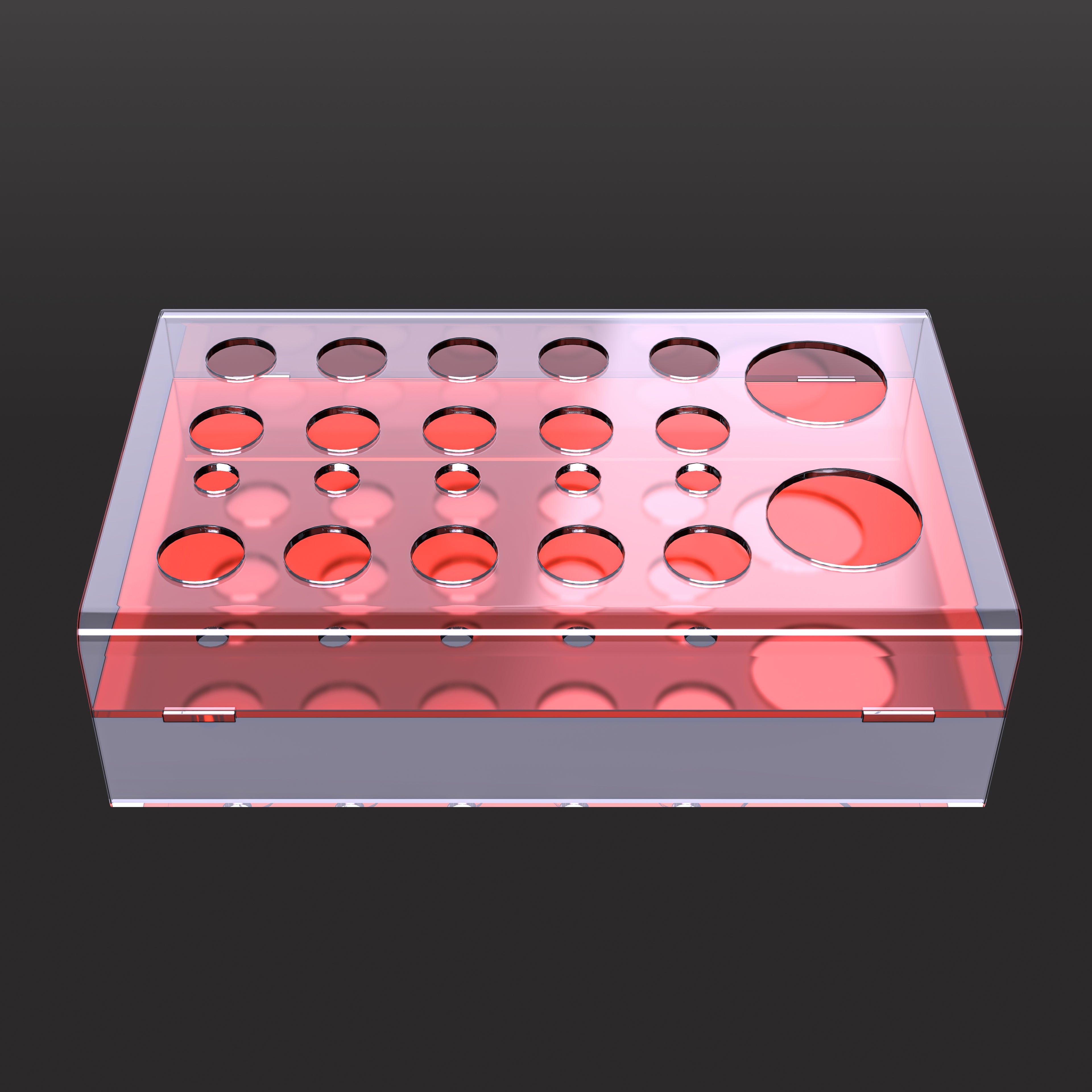 flavour-blaster-trays-plateau-rangement-bar-rouge image 2