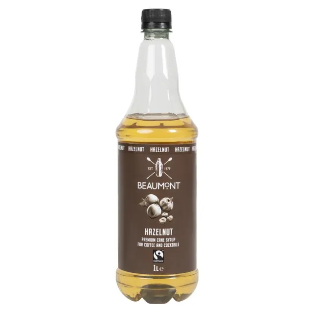 beaumont-noisette-sirop-caf-1-l-saveur-hazelnut-fairtrade image 1