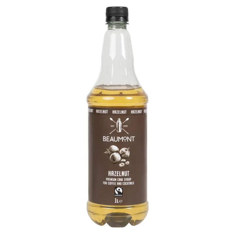 beaumont-noisette-sirop-caf-1-l-saveur-hazelnut-fairtrade image 1