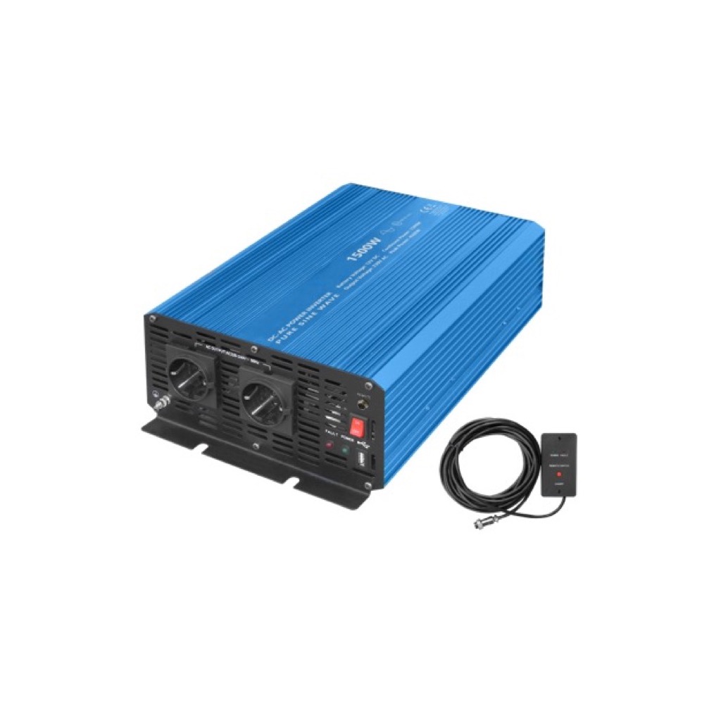 indel-b-autoclima-inverter-convertisseur-12v-230v-1500w image 1