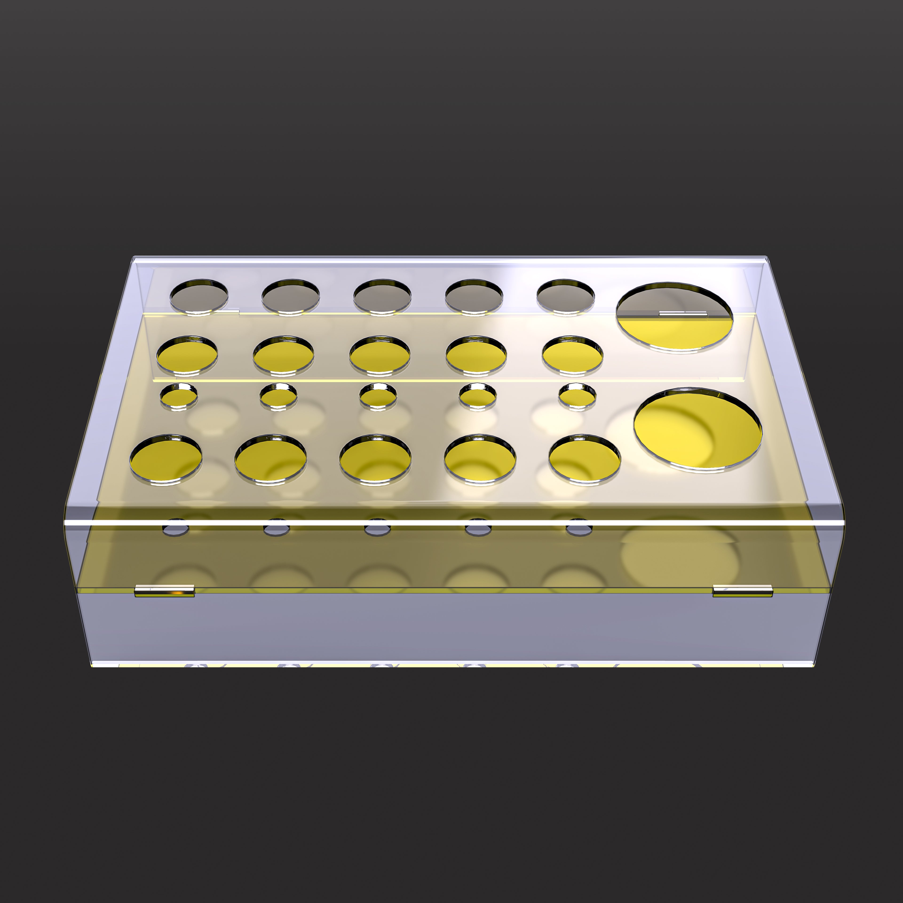 flavour-blaster-trays-plateau-bar-vert-rangement-ar-mes-tanks image 2