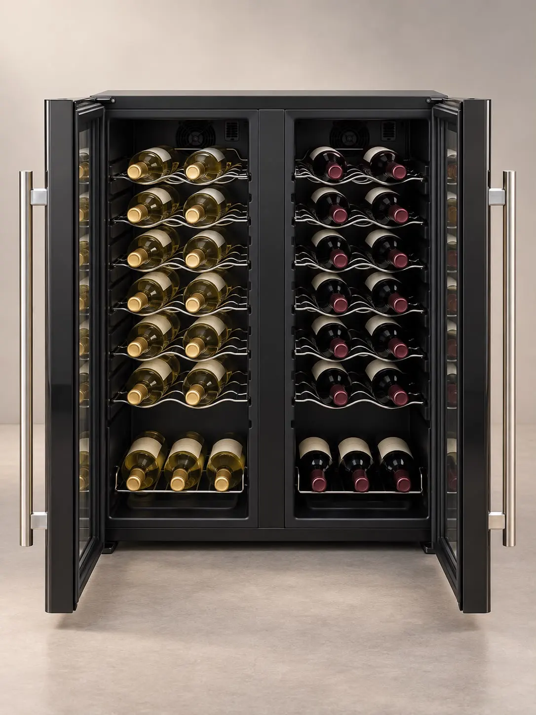 cavanova-vinotecas-cv036-2t-cave-vin-36-bouteilles-double-porte image 2