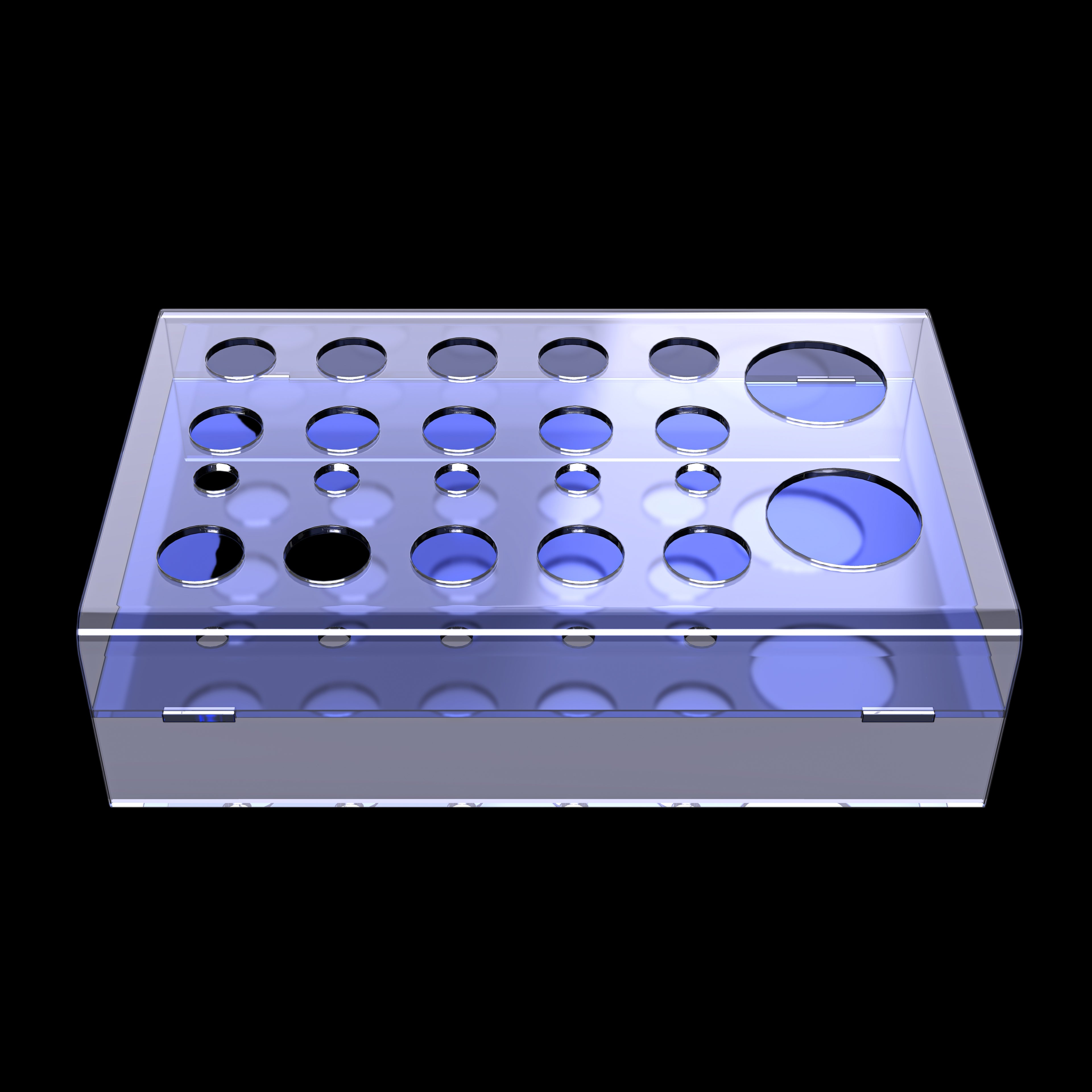flavour-blaster-trays-plateau-bar-bleu-rangement-ar-mes-25-5cm image 2