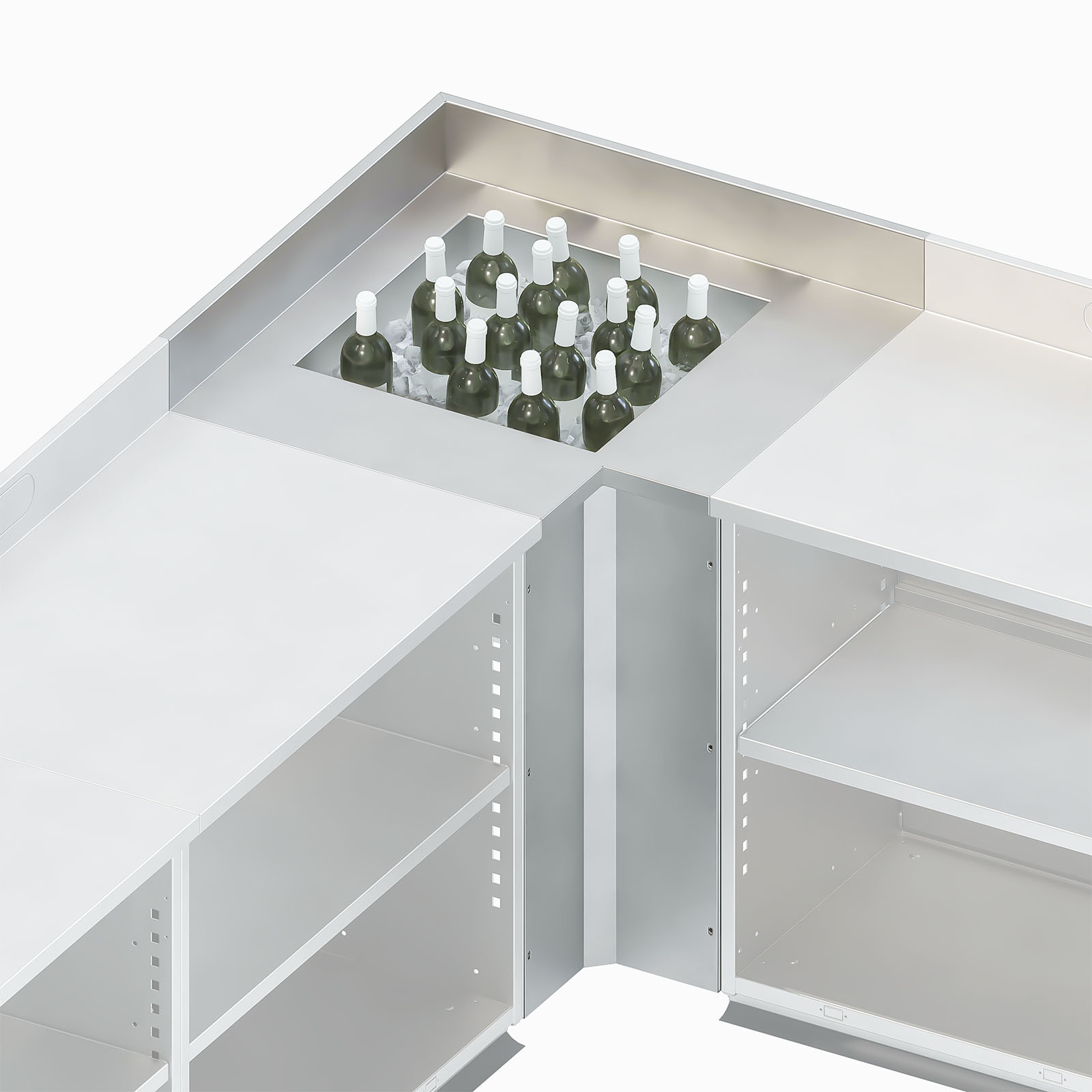 bariste-zone-angle-module-bac-gla-ons-d-angle-meuble-bar-inox-750 image 1