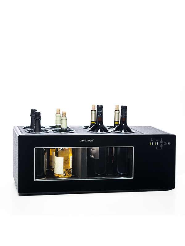 cavanova-ow8cd-refroidisseur-vin-8-bouteilles-double-temp-rature image 1