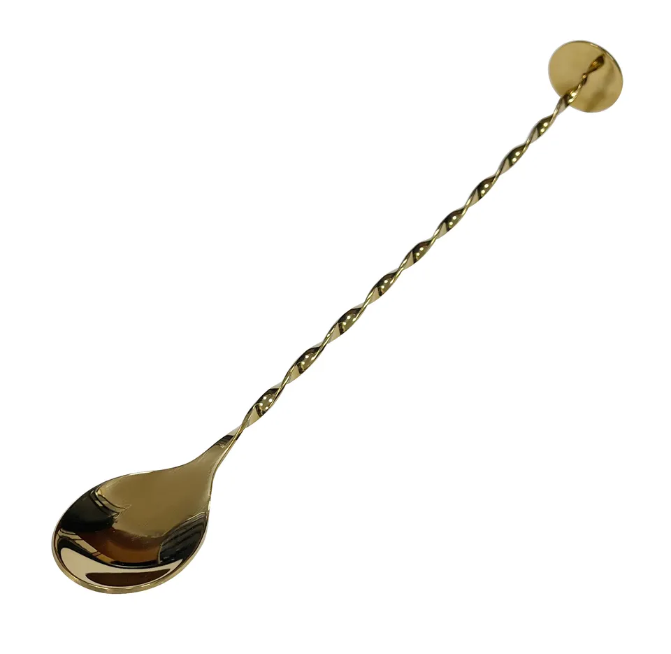 mezclar-spoons-cuill-re-cocktail-dor-e-avec-pilon image 1