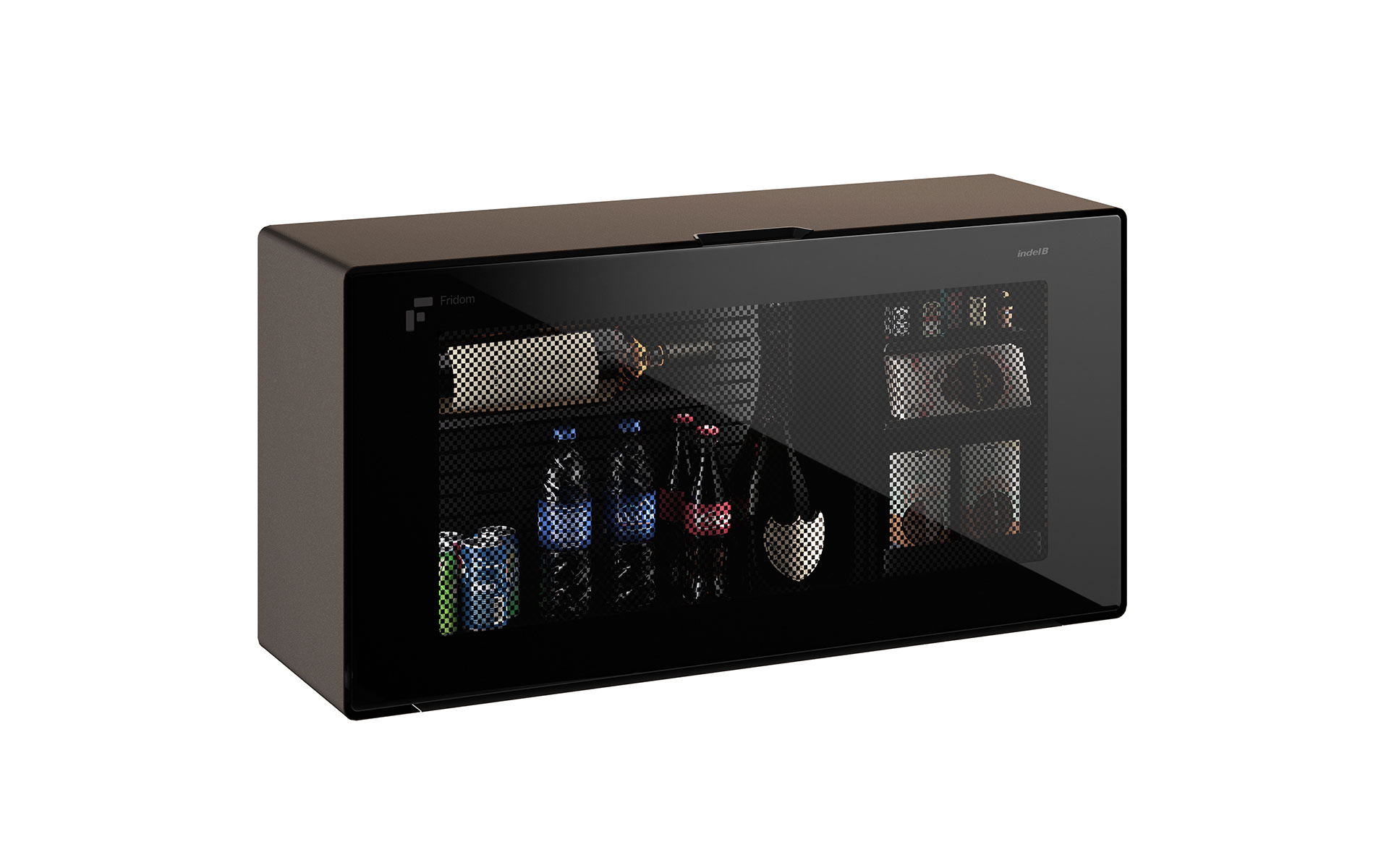 indel-b-hospitality-horizon-minibar-suspendu-porte-verre image 2