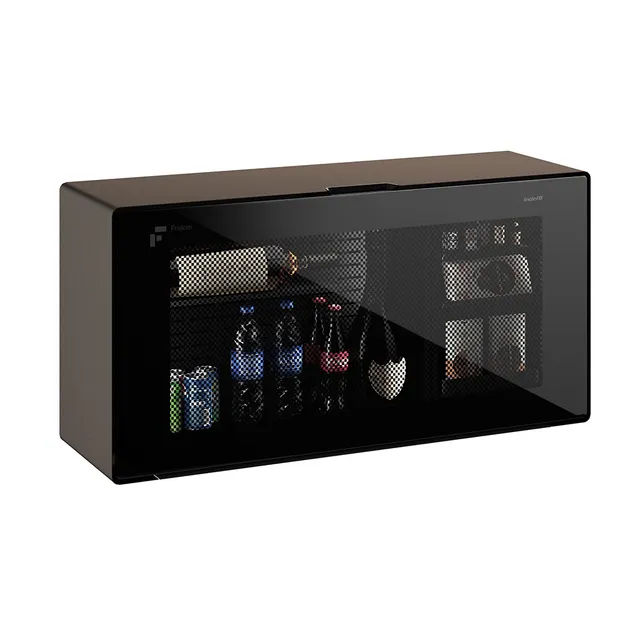 indel-b-hospitality-horizon-minibar-suspendu-porte-verre image 1