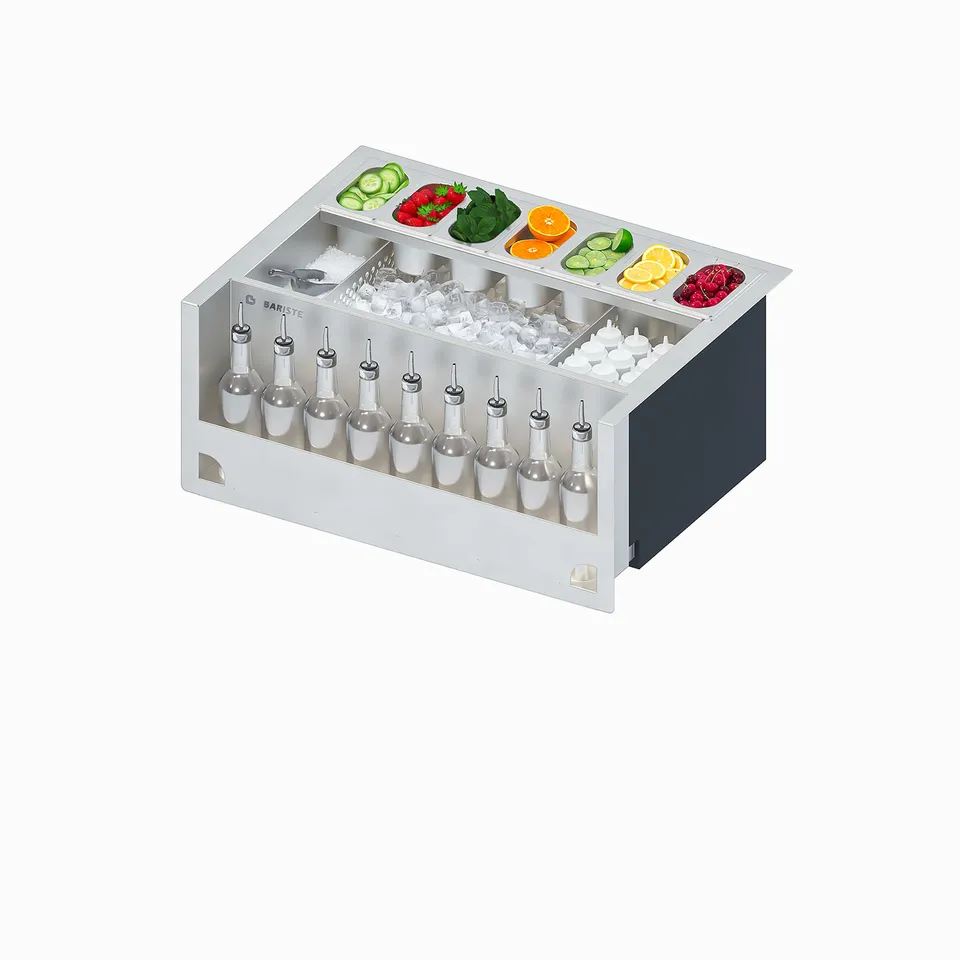 bariste-station-cocktails-mini-station-encastrable-inox image 1