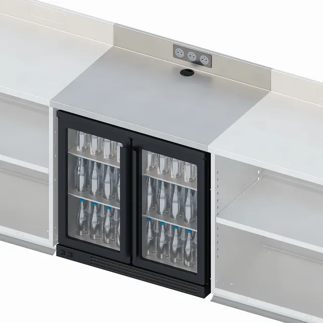bariste-zone-stockage-plan-de-travail-suspendu-meuble-bar-inox-650 image 1