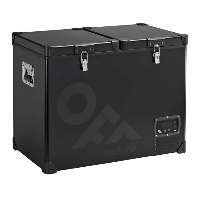 indel-b-adventure-tb92-dd-steel-black-glaci-re-double-porte image 1