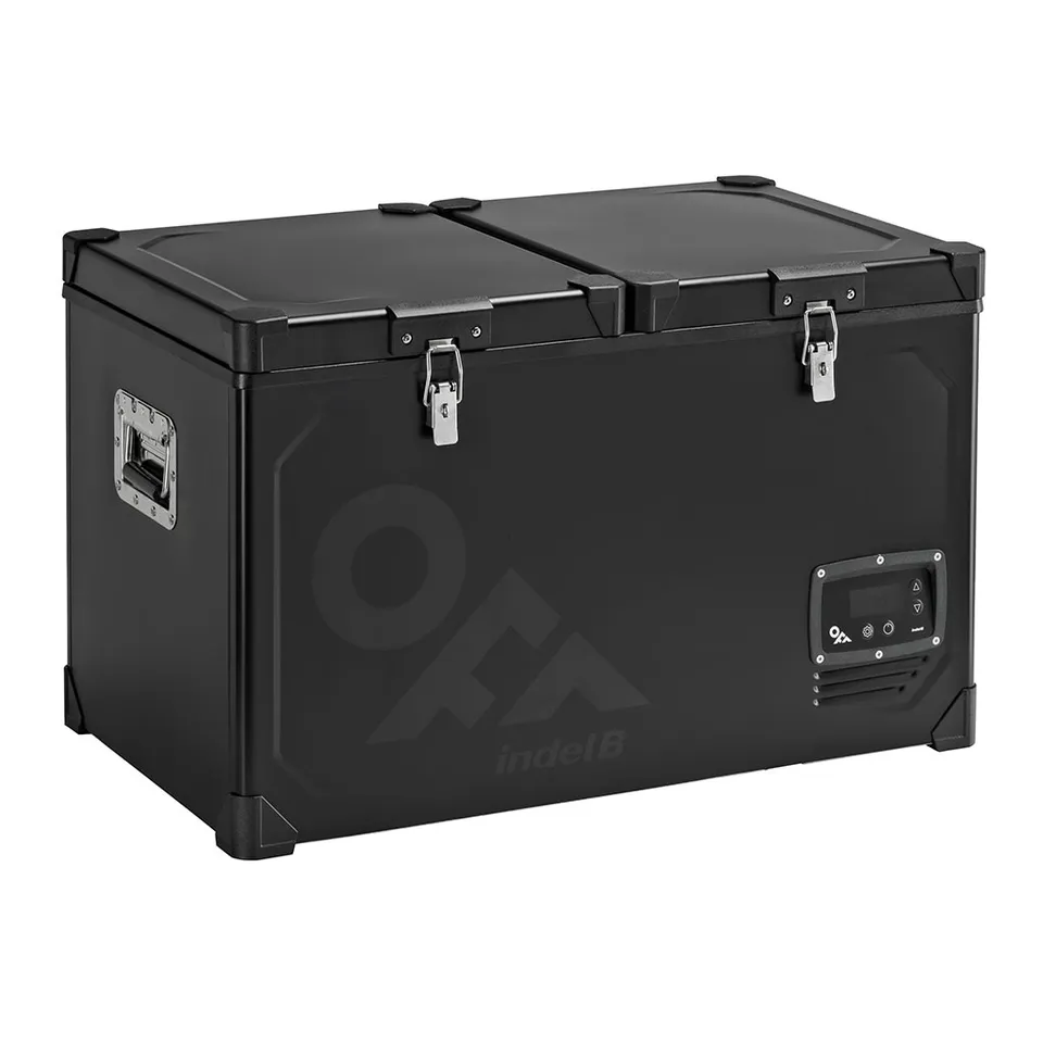 indel-b-adventure-tb65-dd-steel-black-glaci-re-2-portes-double-froid image 1