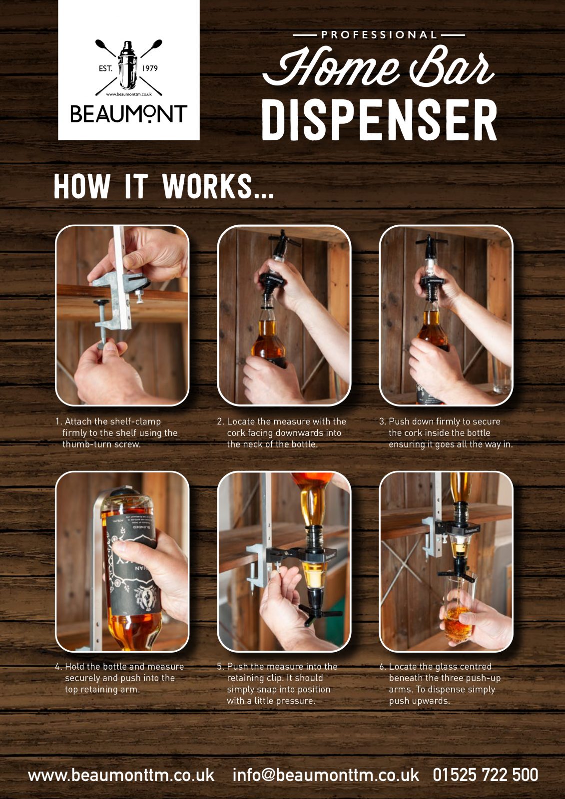 mezclar-bottle-brackets-kit-distributeur-bar-maison-doseur image 4