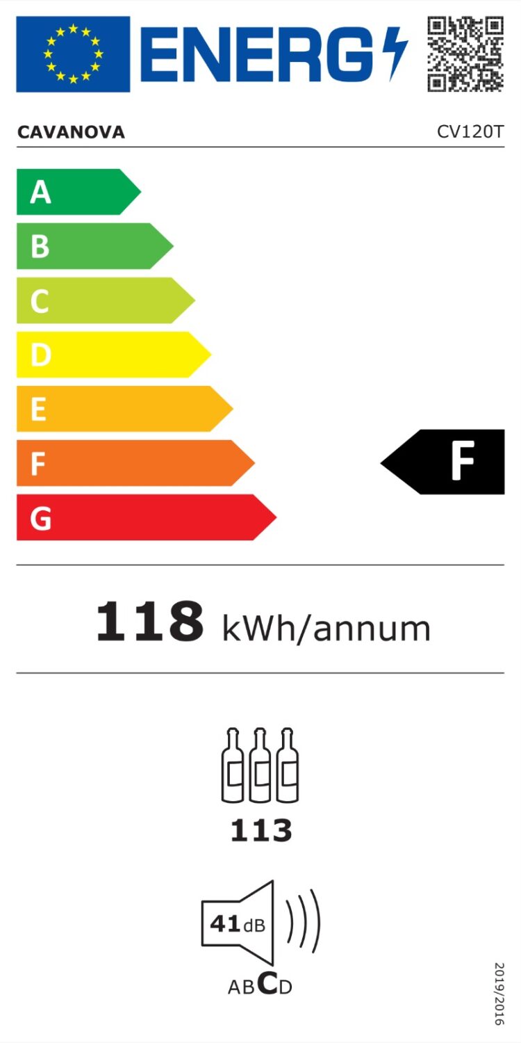 cavanova-cv120ti-cave-vin-113-bouteilles-inverter image 3