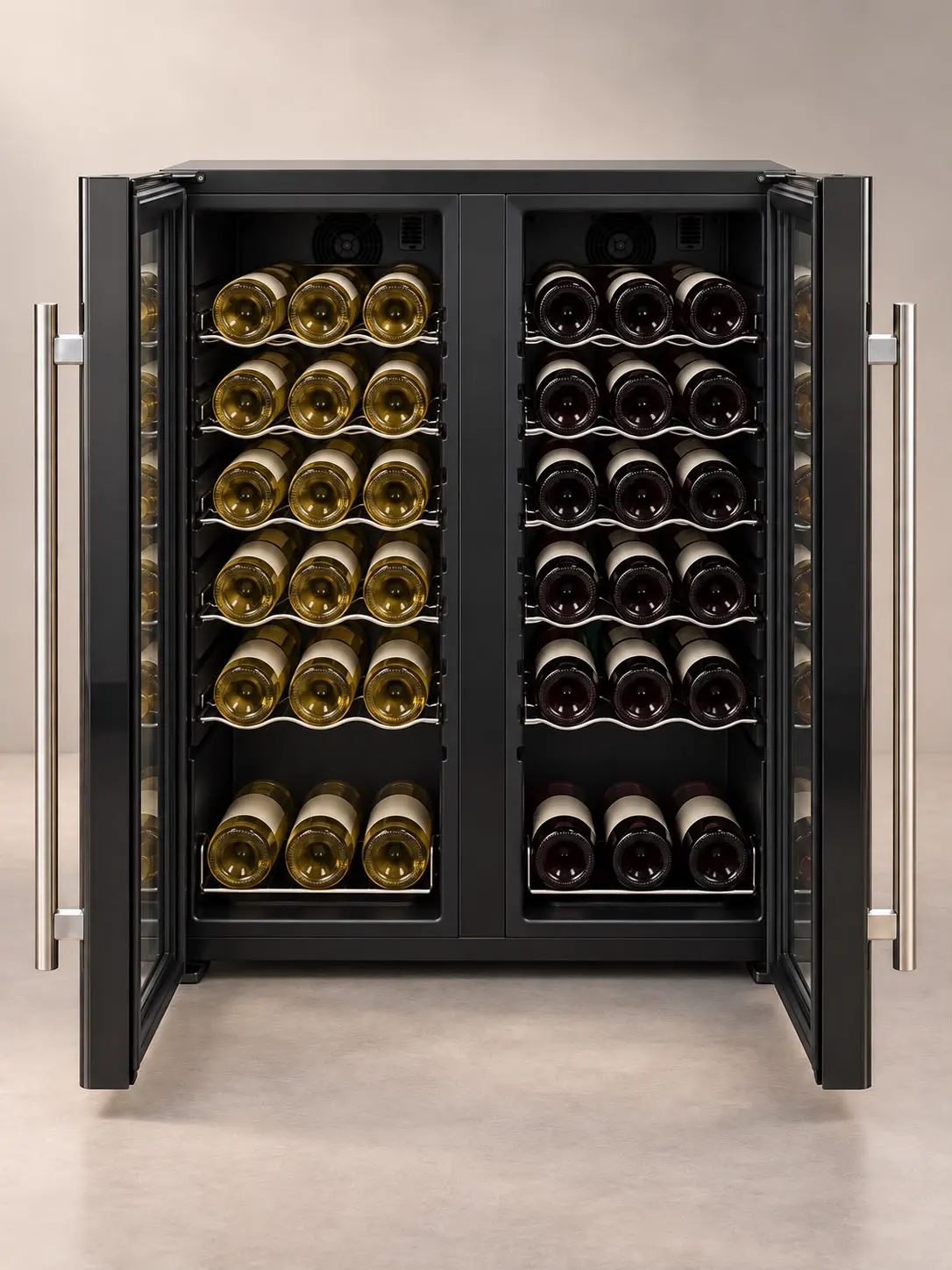 cavanova-vinotecas-cv036-2t-cave-vin-36-bouteilles-double-porte image 3