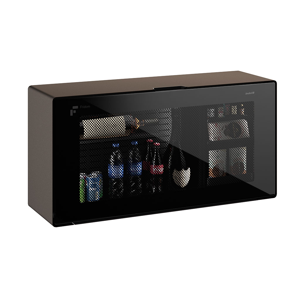 indel-b-hospitality-horizon-minibar-suspendu-porte-verre image 1