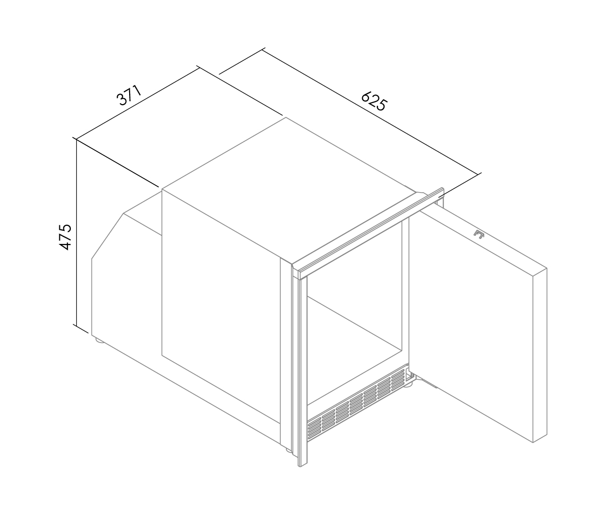 indel-b-marine-ice-white-machine-gla-ons-inox-8-kg-low-profile image 3
