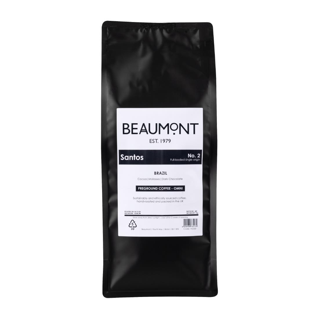 beaumont-no-2-santos-caf-moulu-1-kg-100-arabica image 1