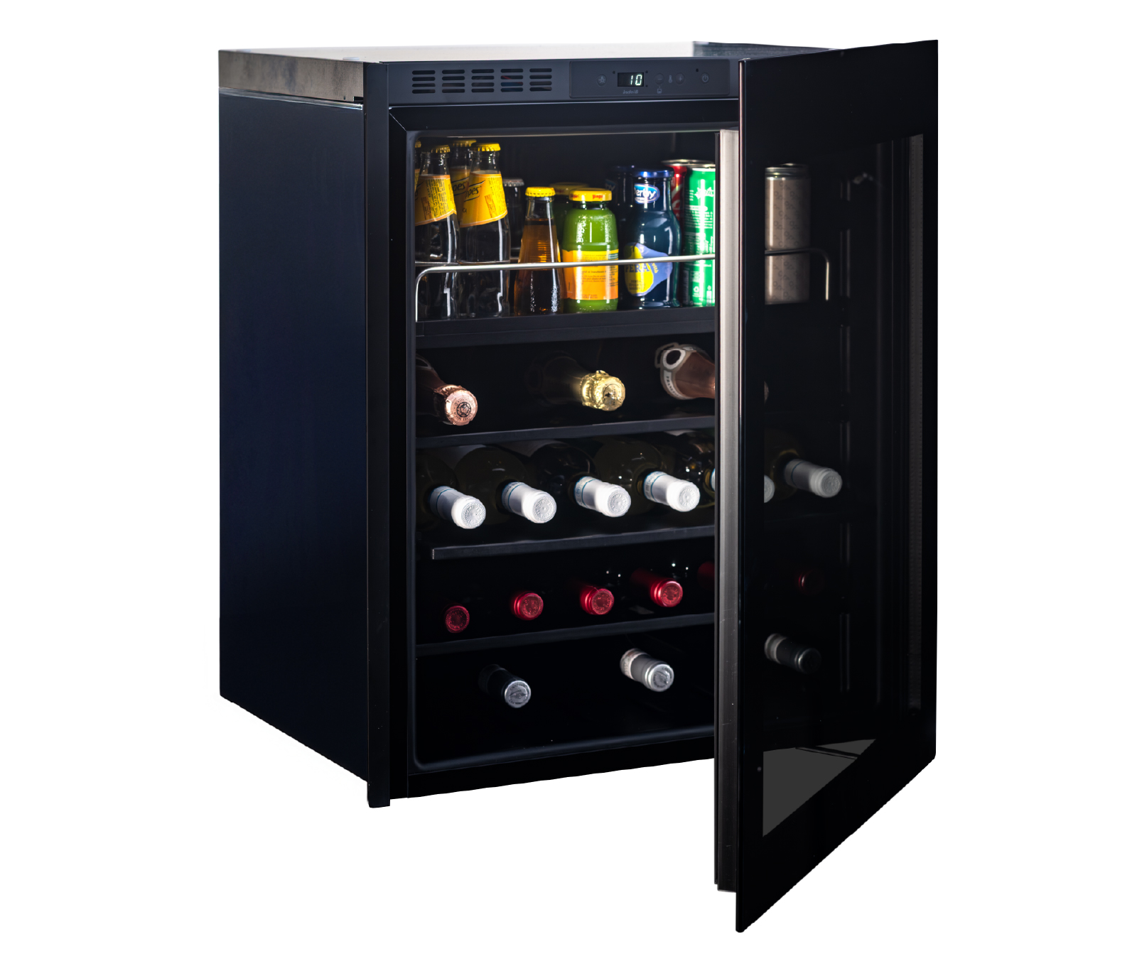 indel-b-k-winebar-35-cave-vin-double-zone-35-bouteilles image 4