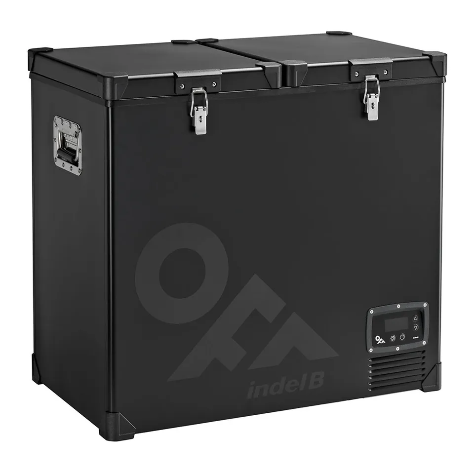 indel-b-adventure-tb118-dd-steel-black-glaci-re-double-porte image 1