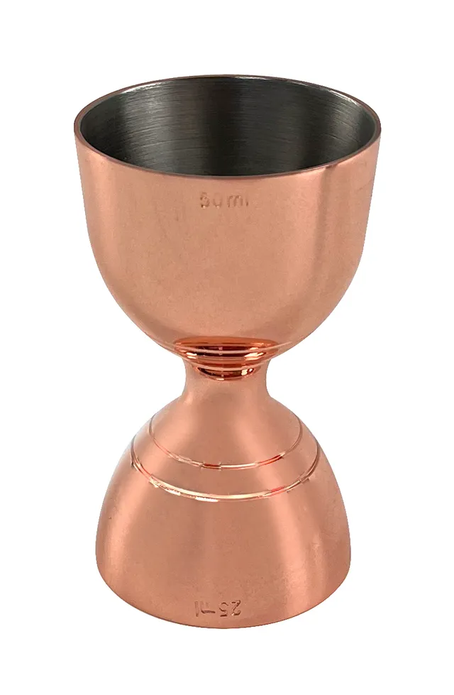 mezclar-spirit-measures-doseur-bell-jigger-25-50ml-cuivre image 1