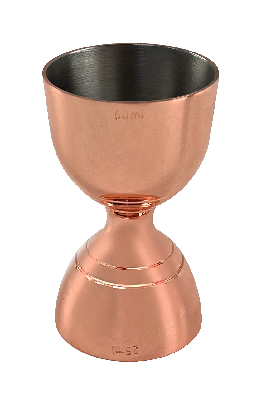 mezclar-spirit-measures-doseur-bell-jigger-25-50ml-cuivre image 1