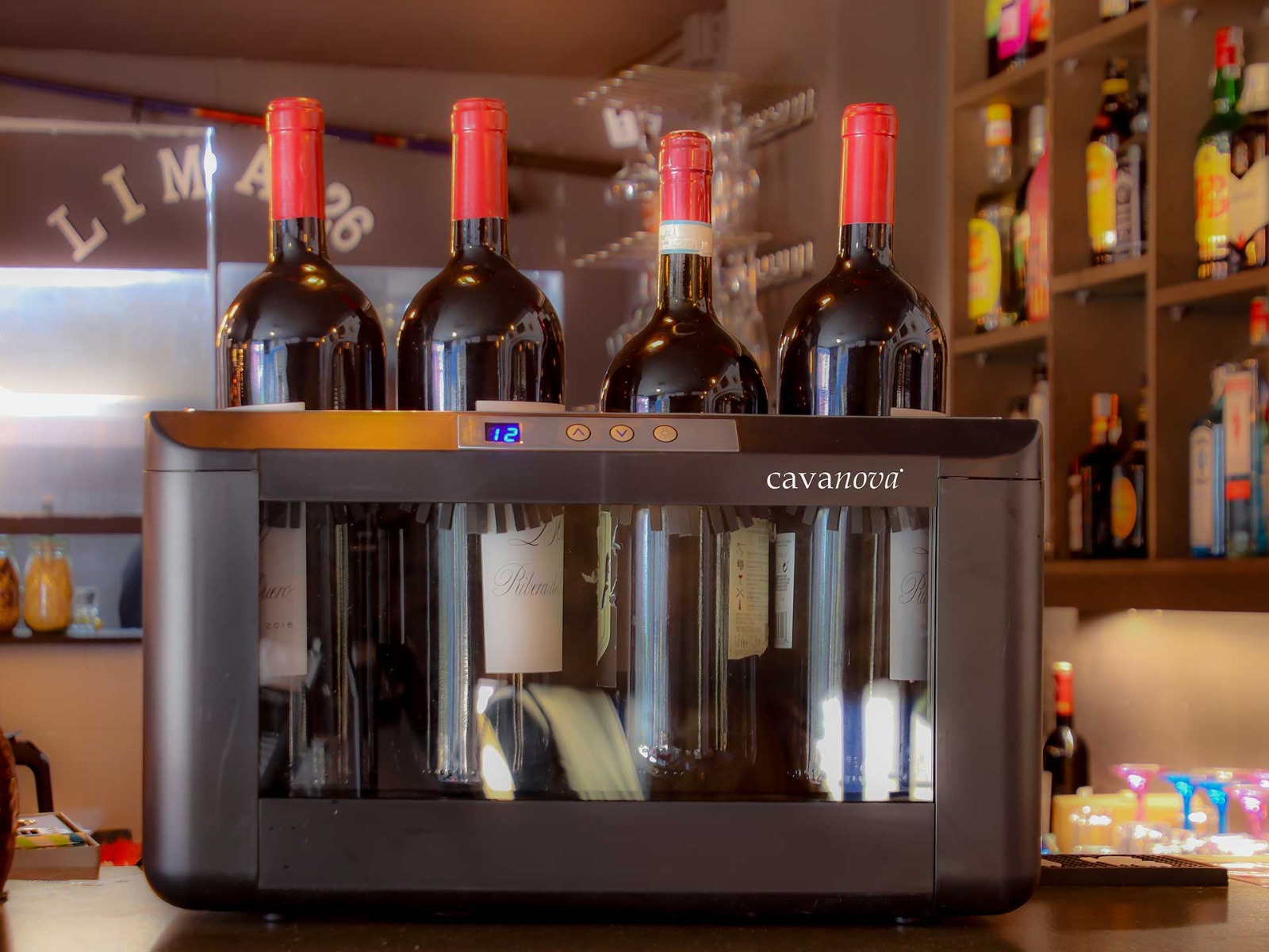 cavanova-ow004m-refroidisseur-vin-4-magnums-horizontal-bar image 2