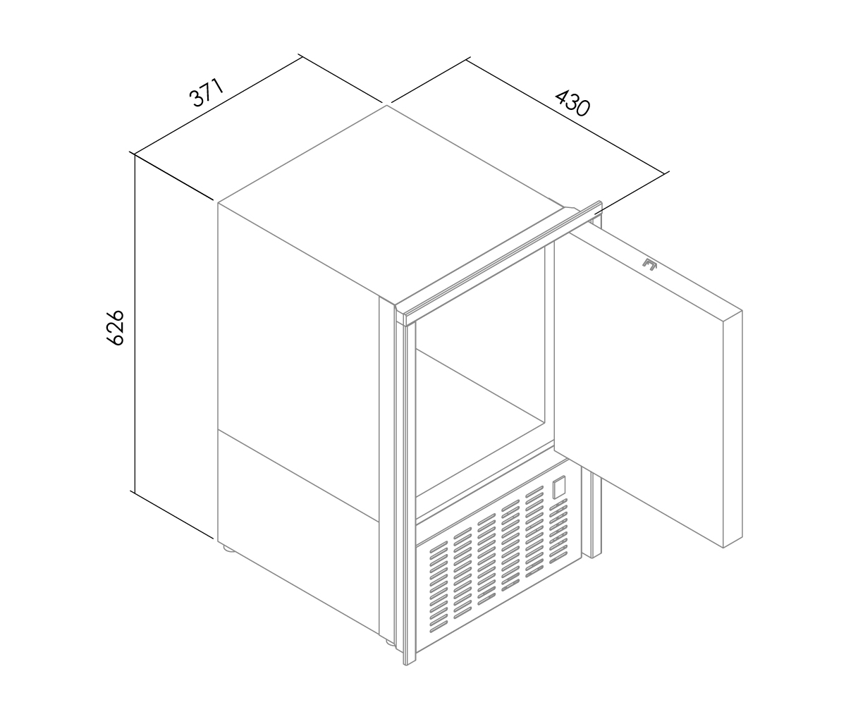 indel-b-marine-ice-white-ac-inox-ct-machine-gla-ons-8-kg-jour image 3