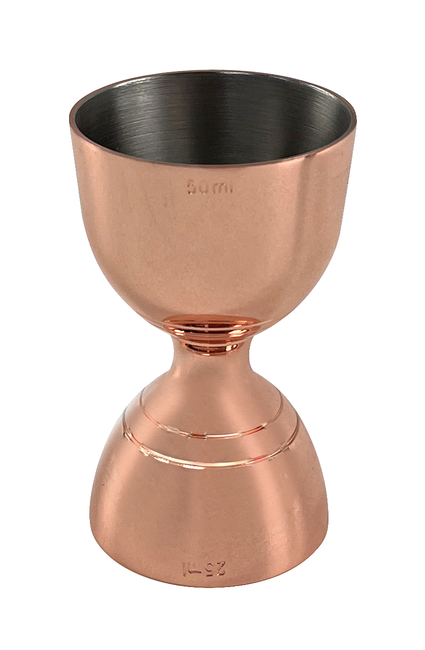 mezclar-spirit-measures-doseur-bell-jigger-25-50ml-cuivre image 1