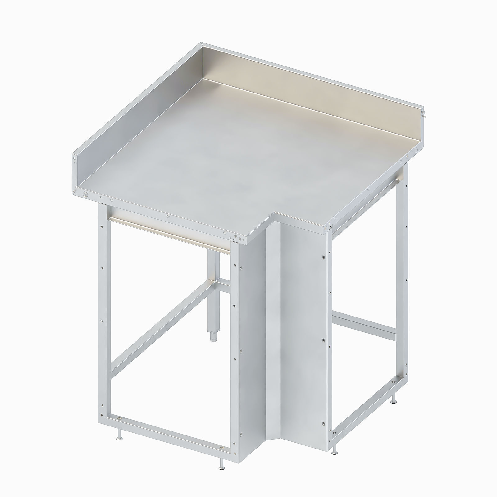 bariste-zone-angle-plan-de-travail-d-angle-inox-750-mm image 2