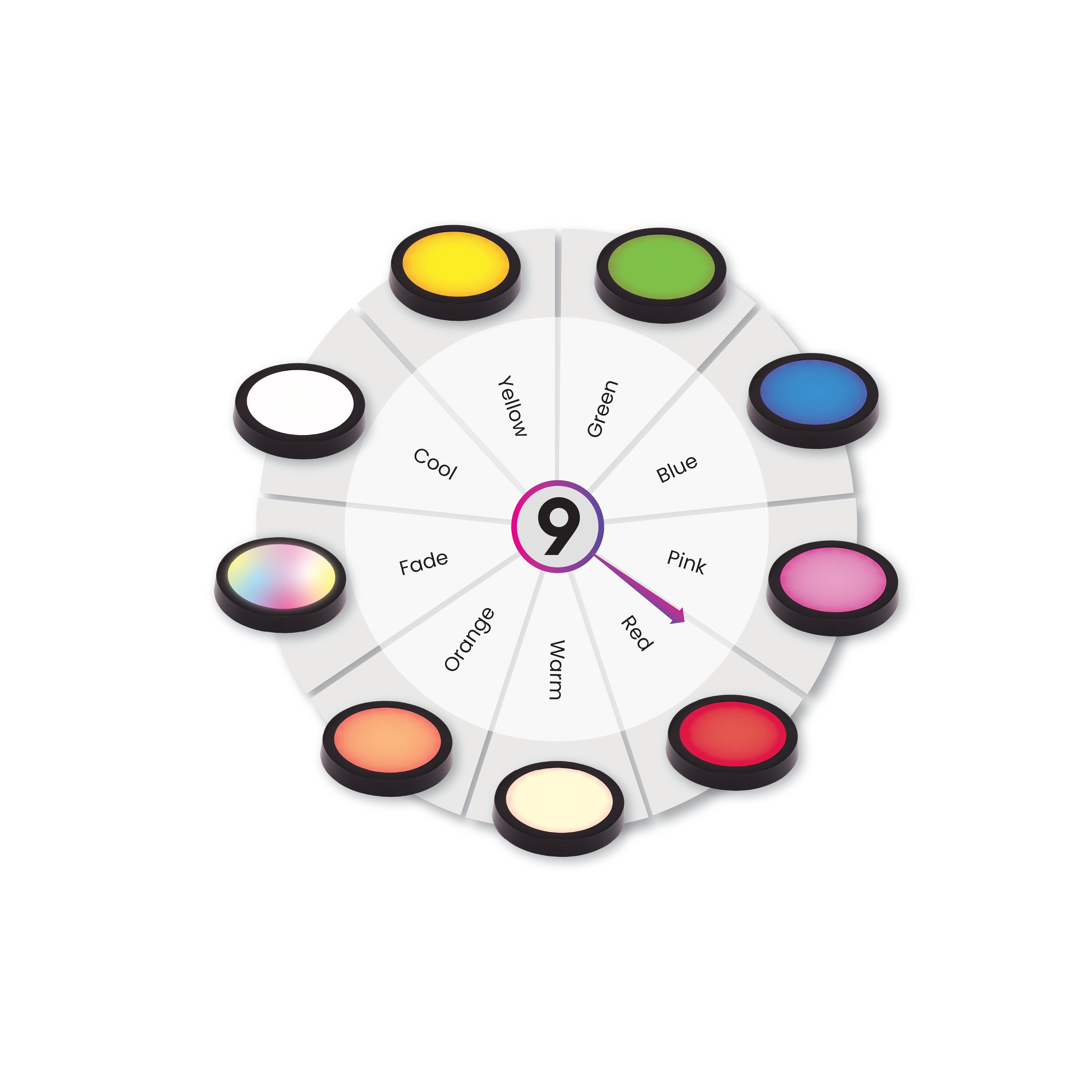 flavour-blaster-led-coaster-sous-verre-lumineux-9-couleurs image 3