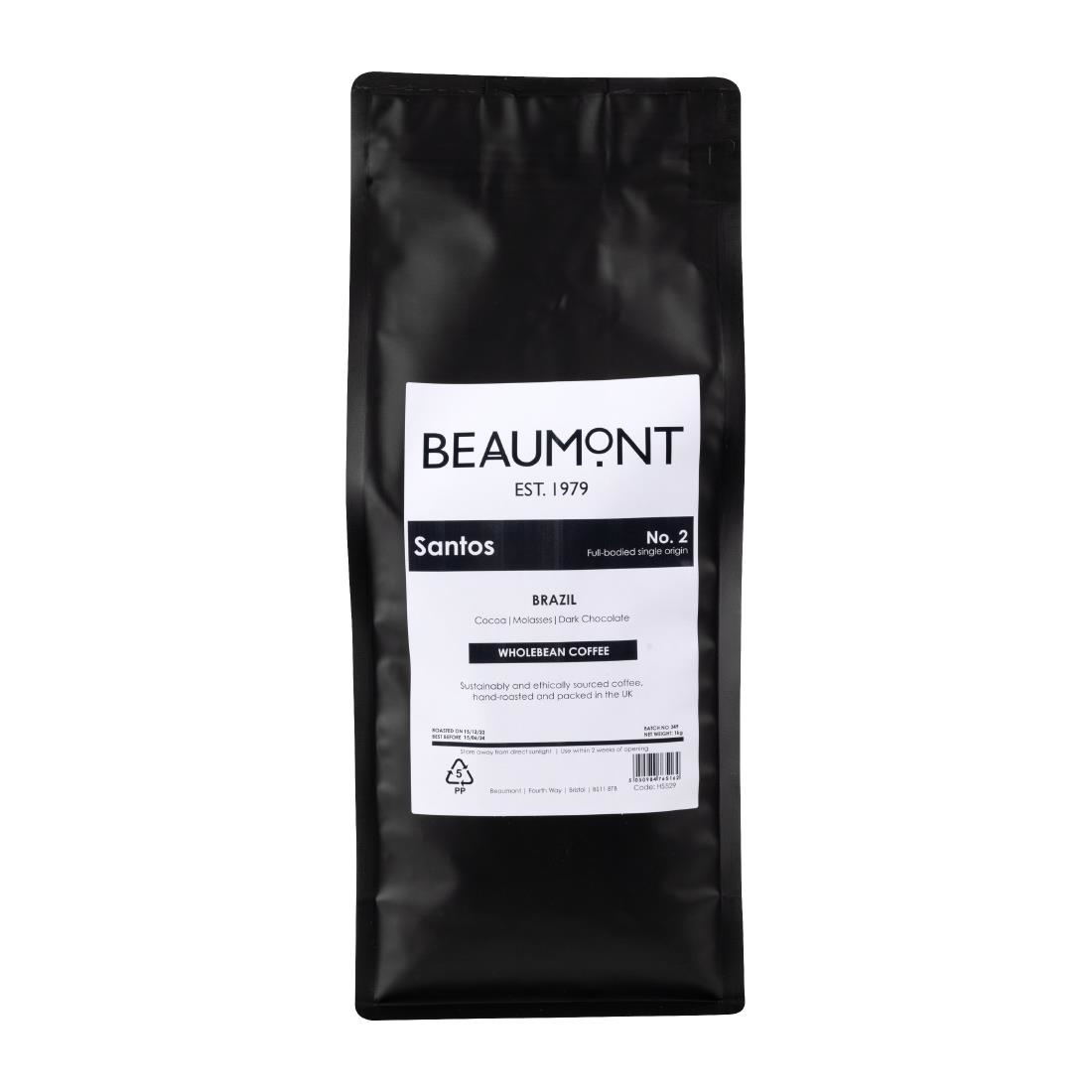 mezclar-barista-tools-beaumont-no-2-santos-caf-grains-1-kg image 1